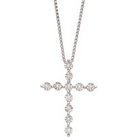 Collana Bliss Donna in Oro bianco Diamante 0.06 Ct 20068659 - 20068659